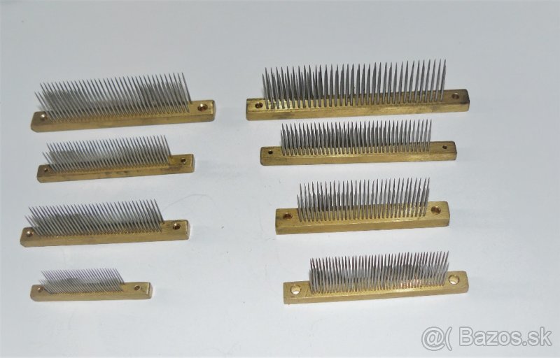 GILL HŘEBENY nejen pro POSUKOVACÍ STROJE (mosaz) - 4