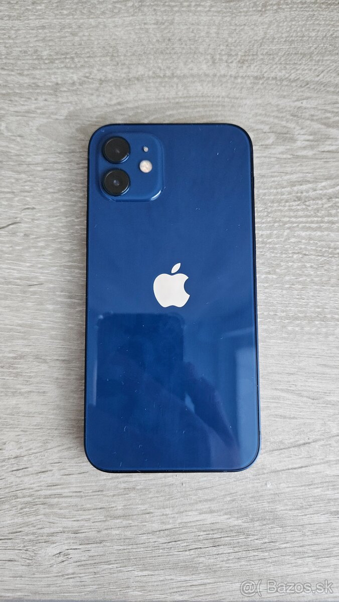 Apple iPhone 12 128GB modrý - TOP STAV - 4