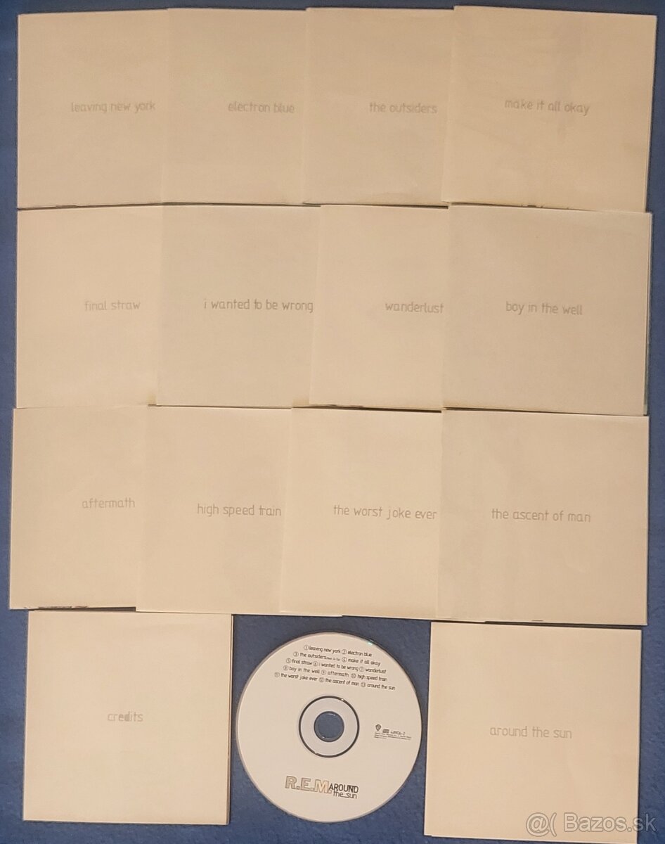 CD s textami piesni R.E.M. - 4