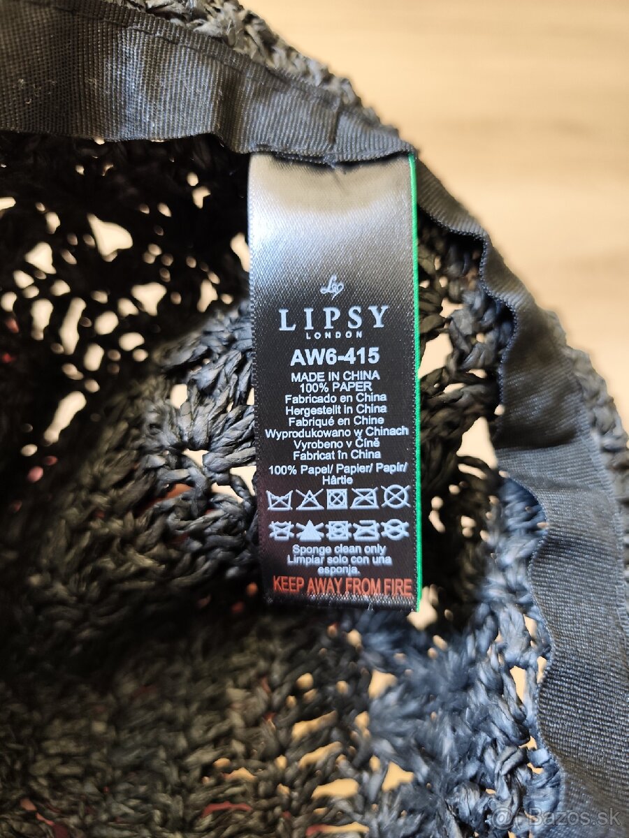 Čierny dámsky klobúk - 4