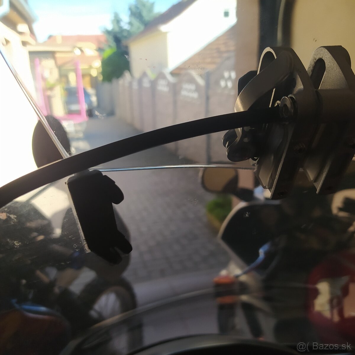 ✴️✴️ Honda transalp -plexi GIVI+deflektor✴️✴️.,