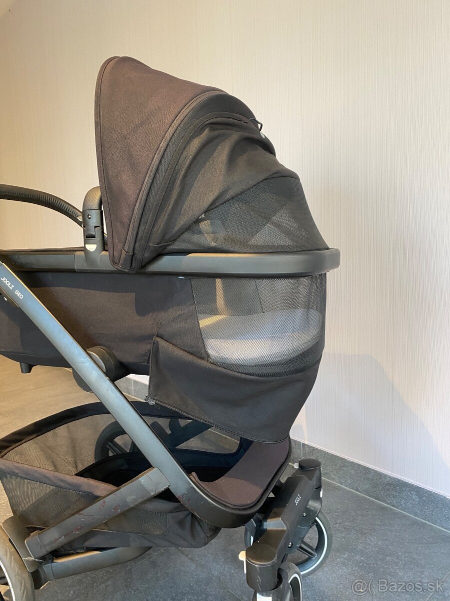 Joolz geo 3 brilliant black hlboky kocik - 4