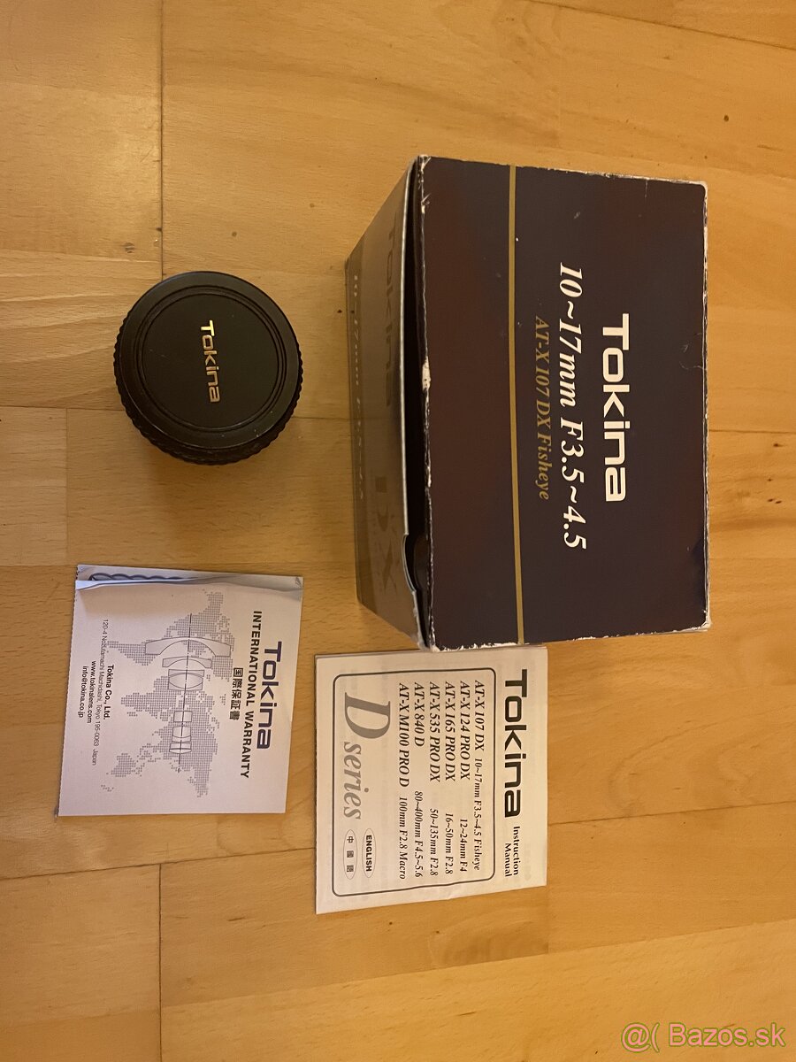 Tokina 10-17mm f/3.5-4.5 AT-X 107 AF DX pre Canon bajonet - 4