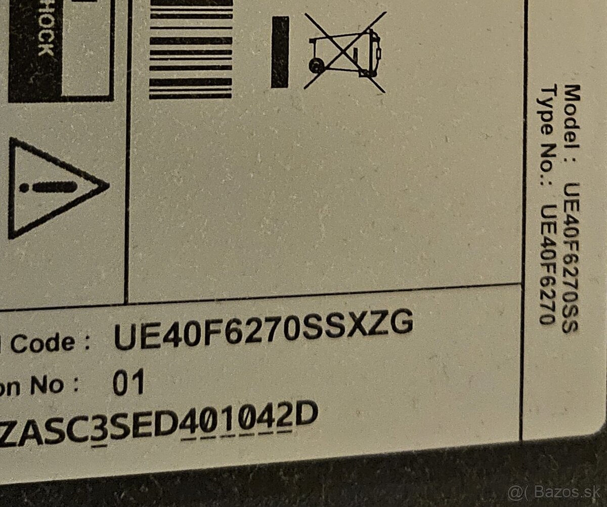 40″ Full HD Smart TV Samsung – Wi-Fi, výborný stav - 4