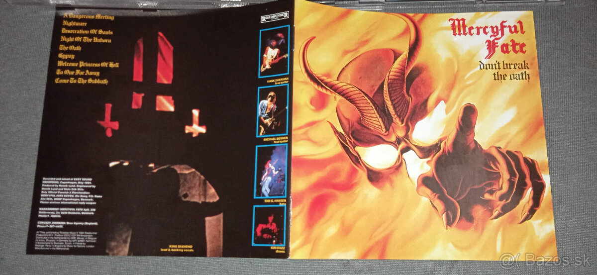 CD Mercyful Fate – Don't Break The Oath 1984 - 4