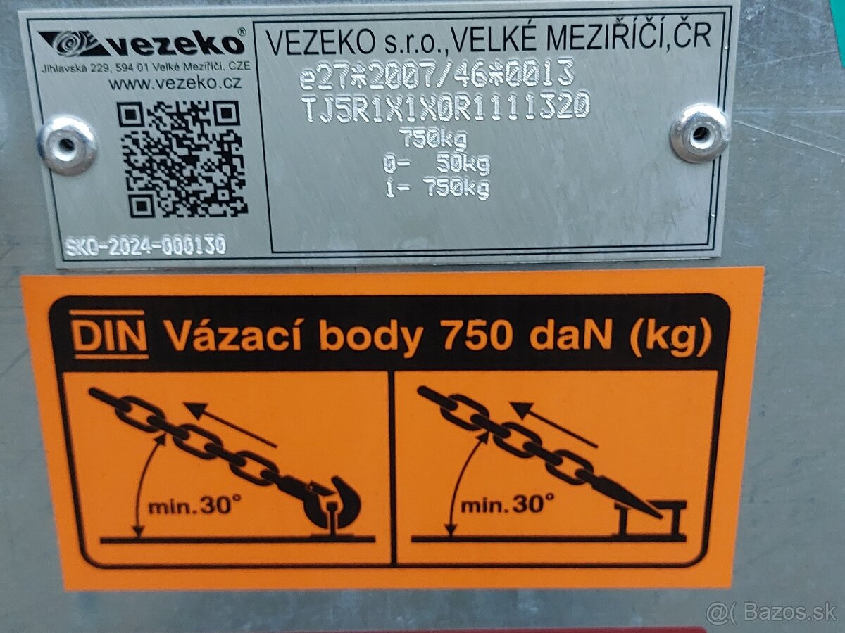 Privesny vozik nový nebrzdeny - 4