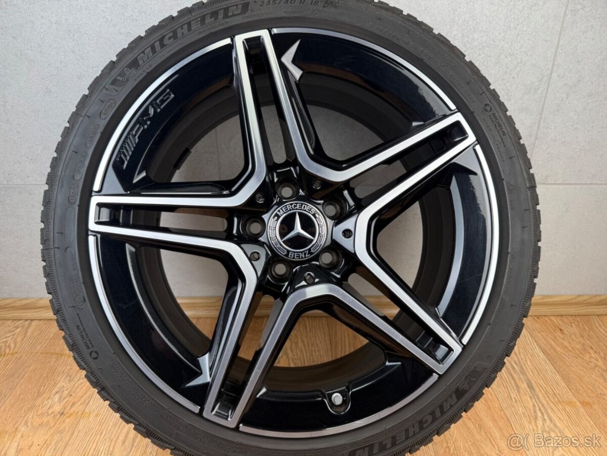 Originál zimní kolesa R18 Mercedes A35 AMG W177 - 4