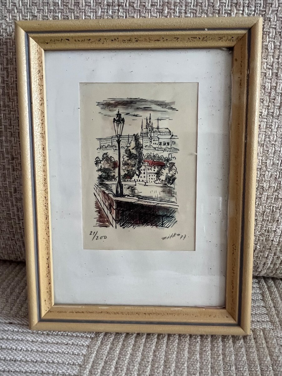 Zarámované a zasklené obrazy - 4