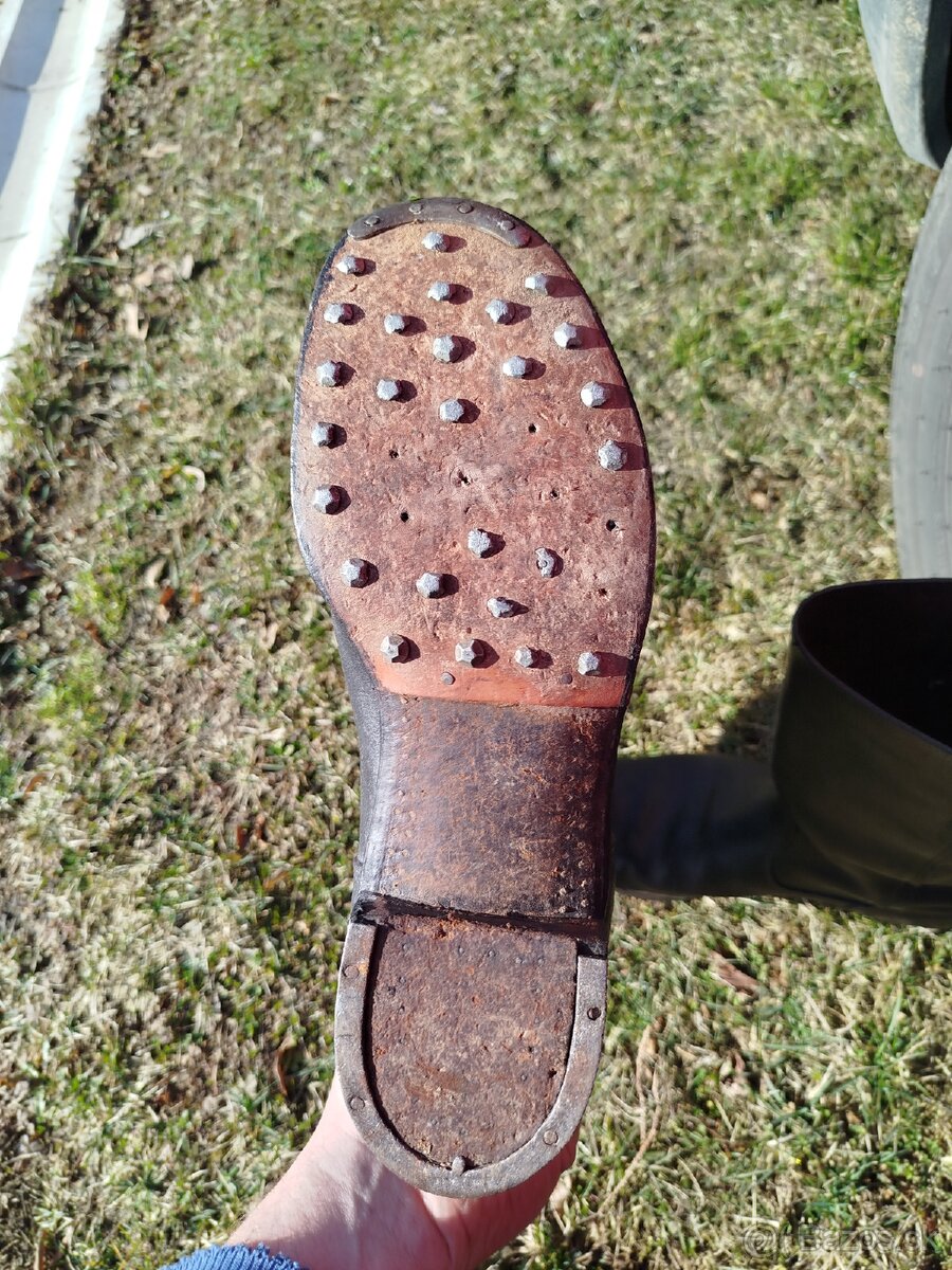 Vojenské čižmy ČSLA veľ.12 - 4