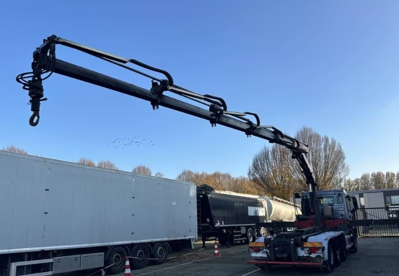 MAN TGS 420 8x4 E5 - nosič kontejnerů s HDS - 4