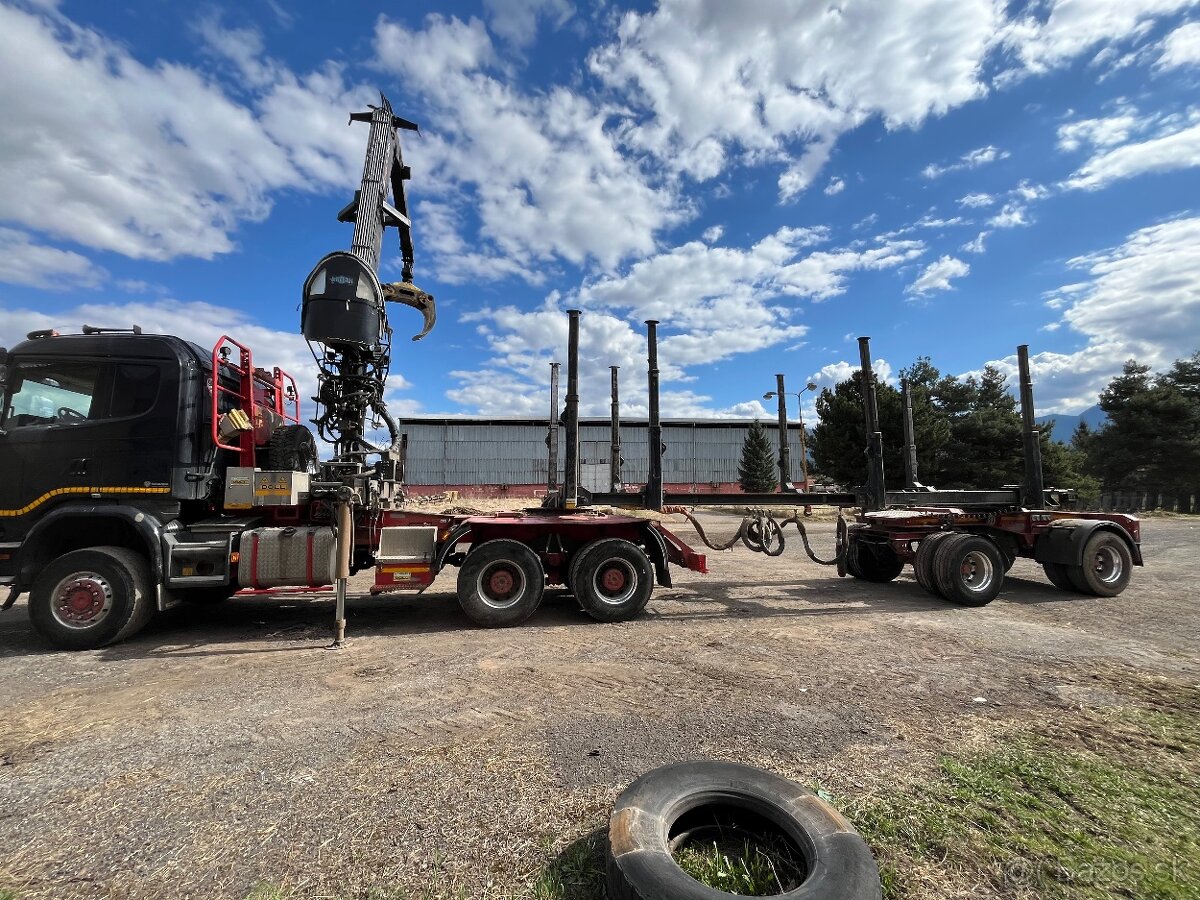 Lesovoz Scania G 450 6x6 - 4