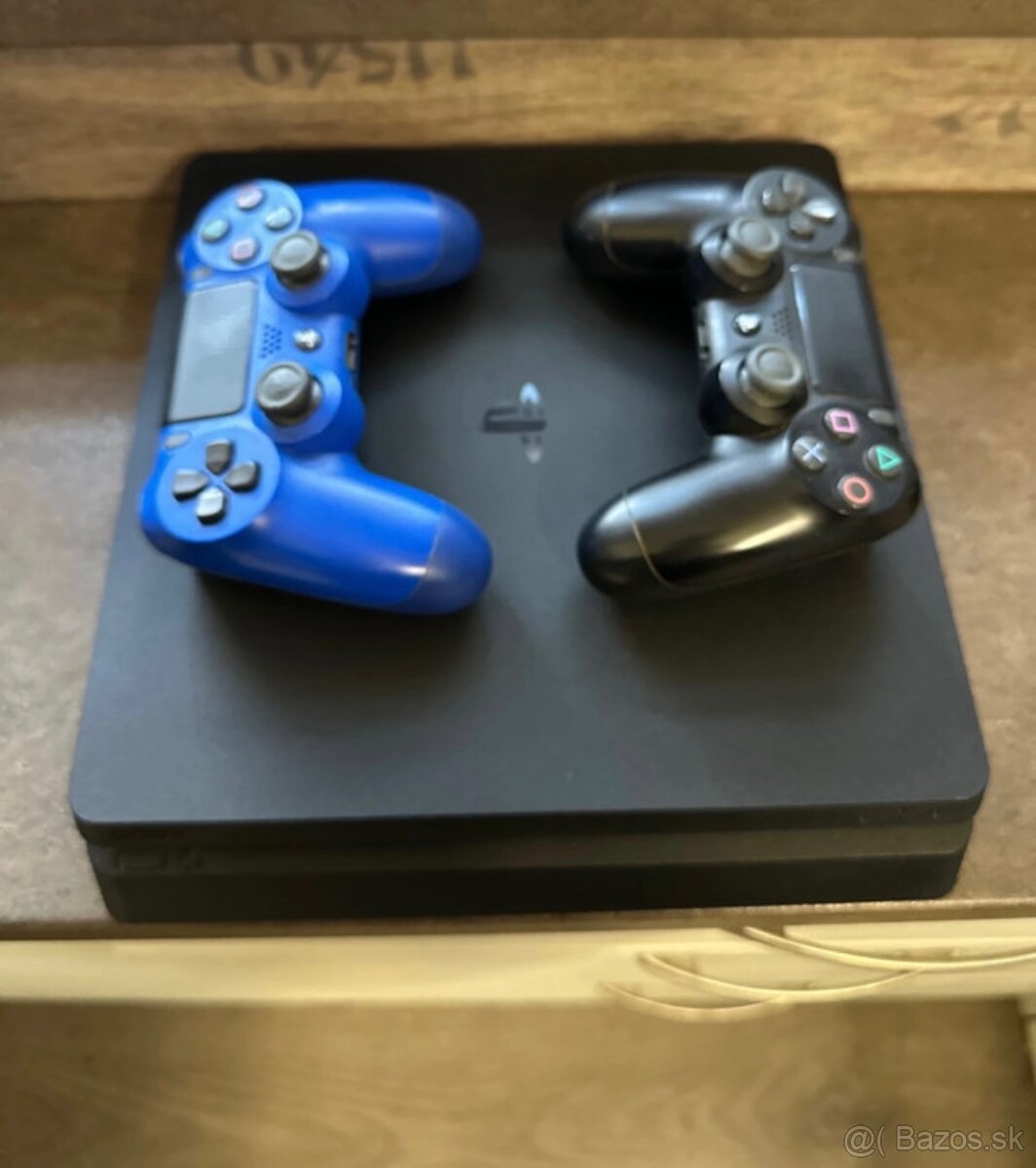 Playstation 4 jet black slim 1 TB - 4