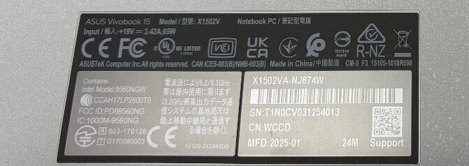 ASUS Vivobook X1502V - nový - 4