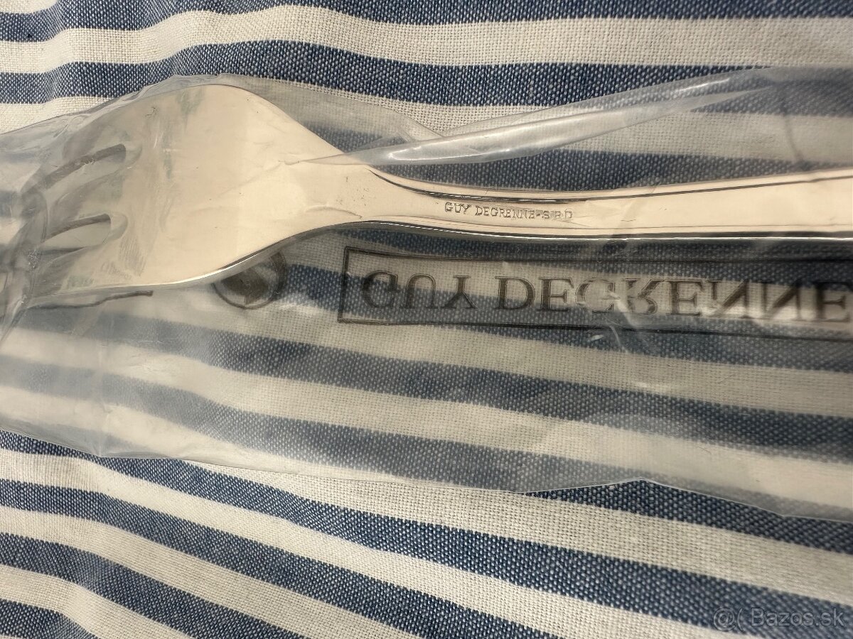 "NOVÉ"Guy Degrenne nôž na ryby a vidlička - 4