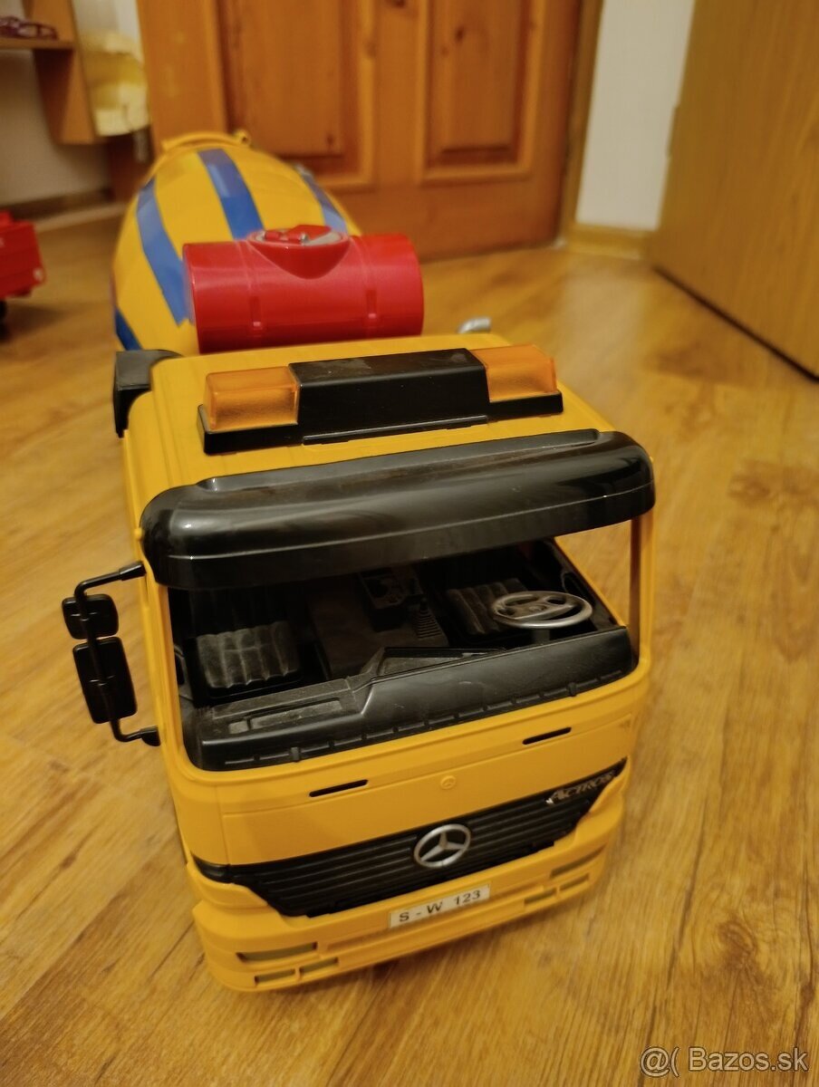 BRUDER , bruder auta miešačka, buldozér - 4