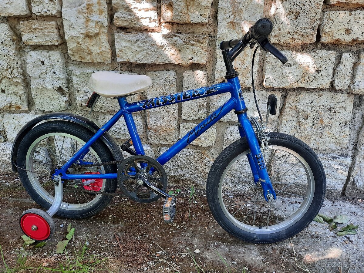 Predám detský modrý bicyklik - 4