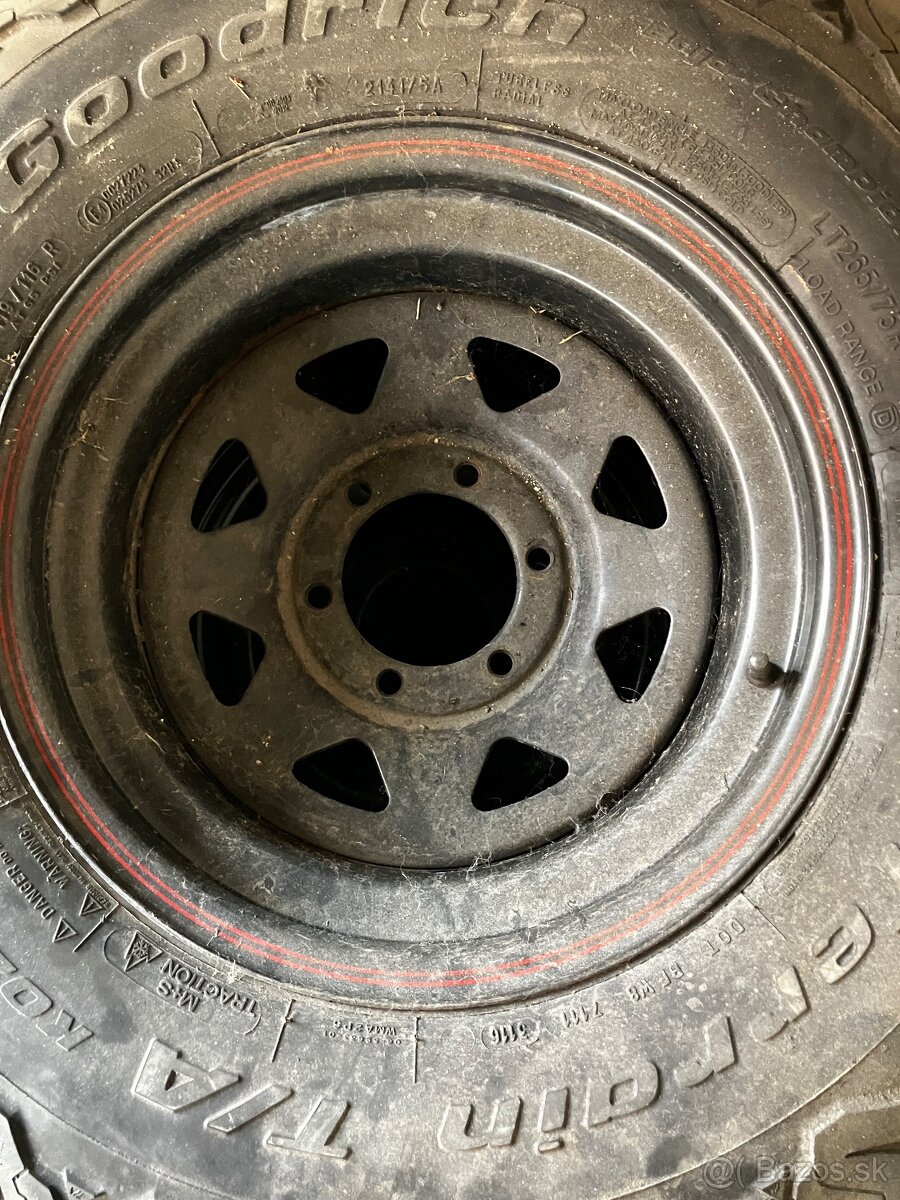 265/75R16 6x139,7