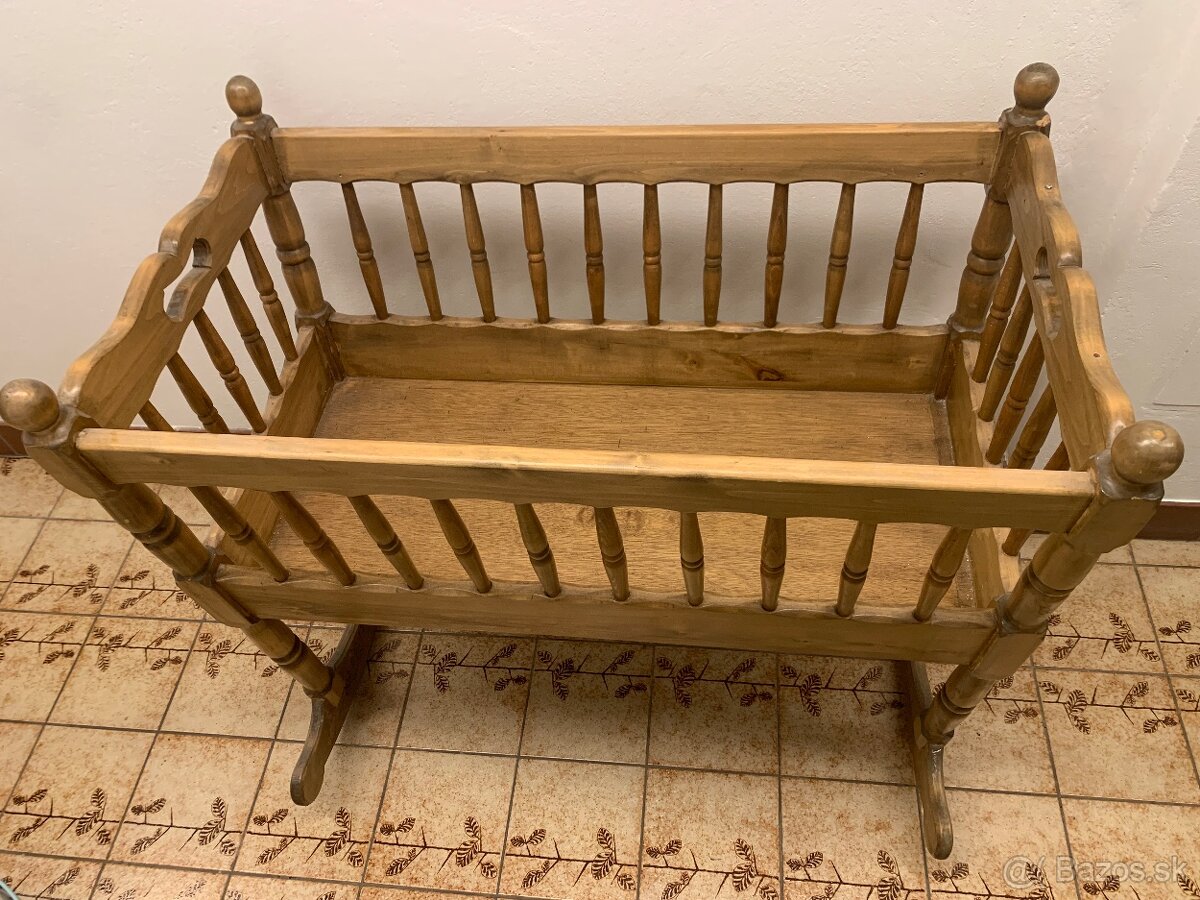 Detska koliska / postielka s baldachynom - 4