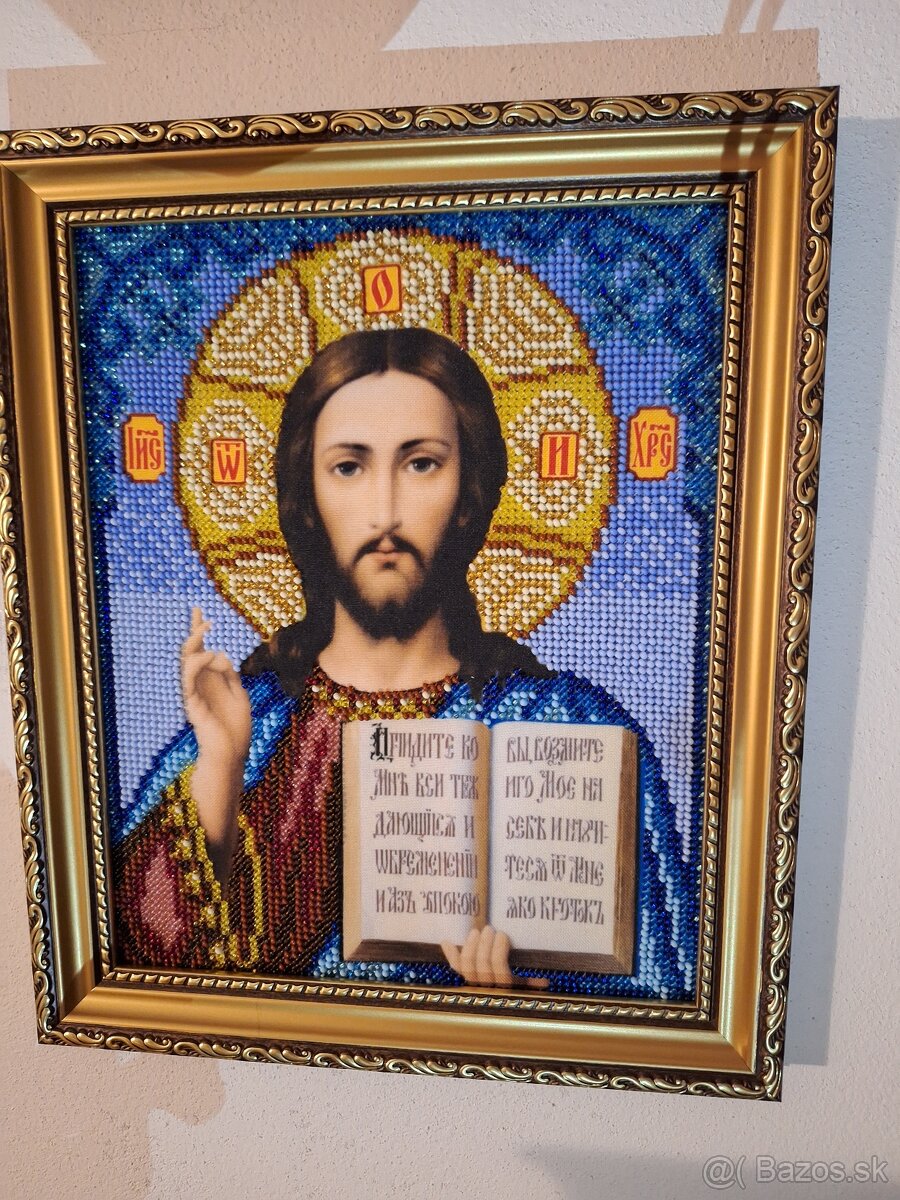 Ikony vyšívané korálkami - 4