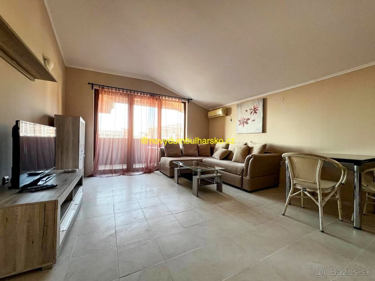 Apartmán 2+kk v Chateau Nesebar, Sveti Vlas, Bulharsko, 79m2 - 4