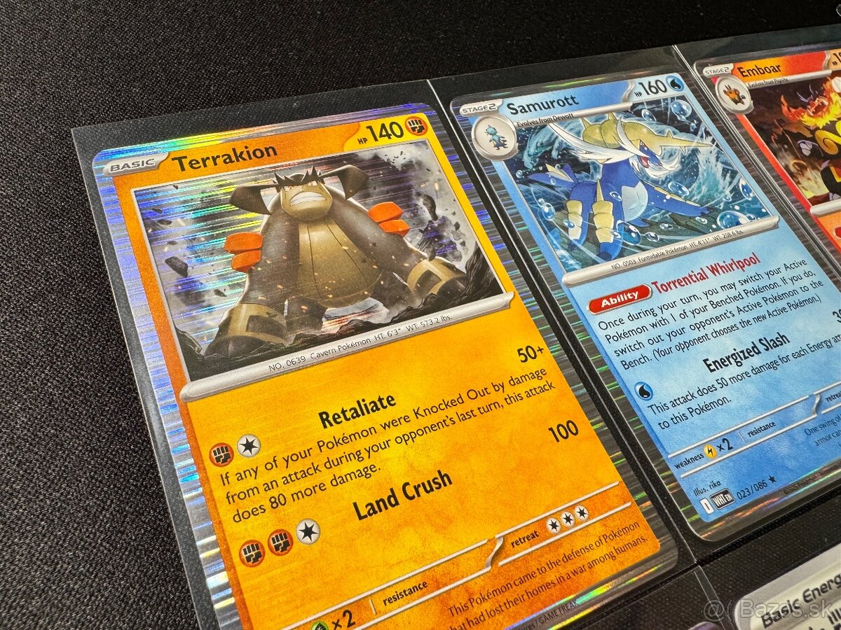Pokemón PREM. balík 2: 100ks kariet v obaloch s EX Tera - 4