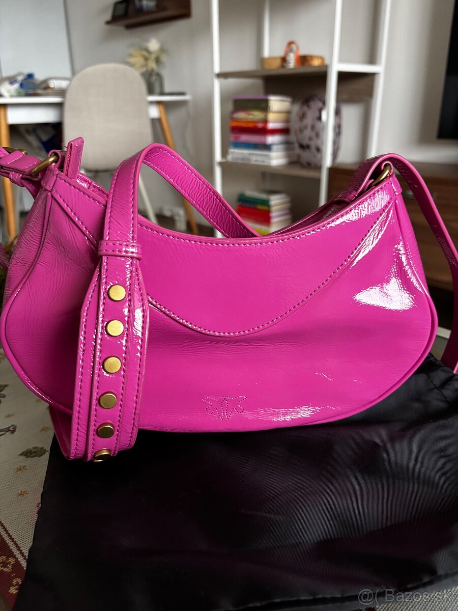 Pinko kabelka kožená - 4