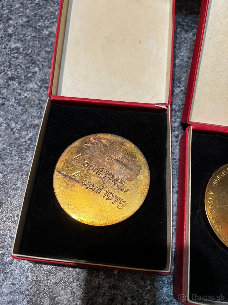 Pamätné medaile liptovský Mikuláš - 4