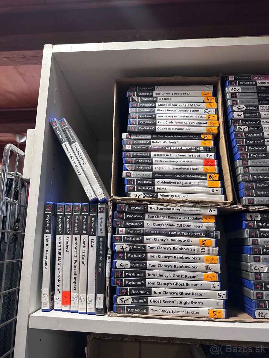 Predam používané Hry na Sony Playststion 2 - 4