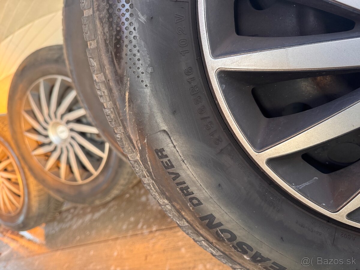 Predám pneumatiky s diskami. - 4