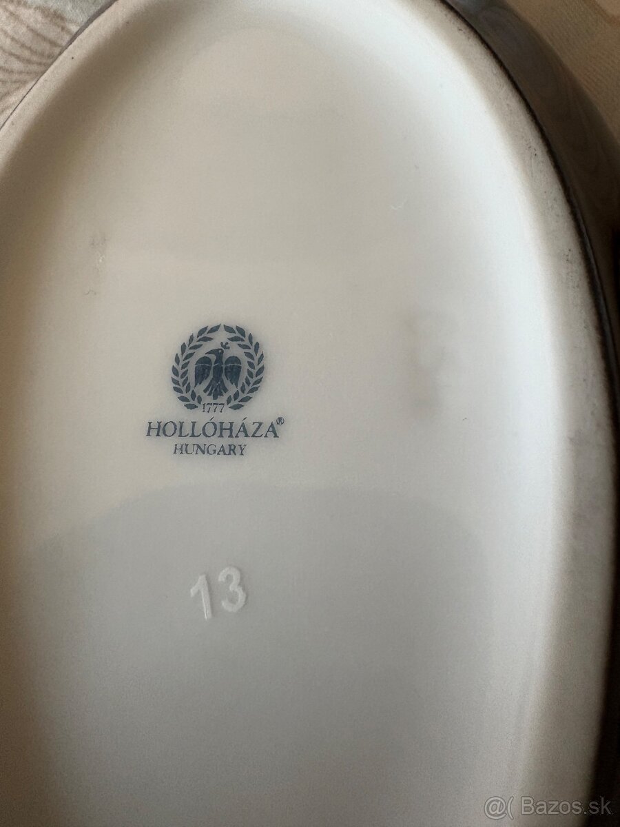 Oválna doza Hollohaza zlatena - 4