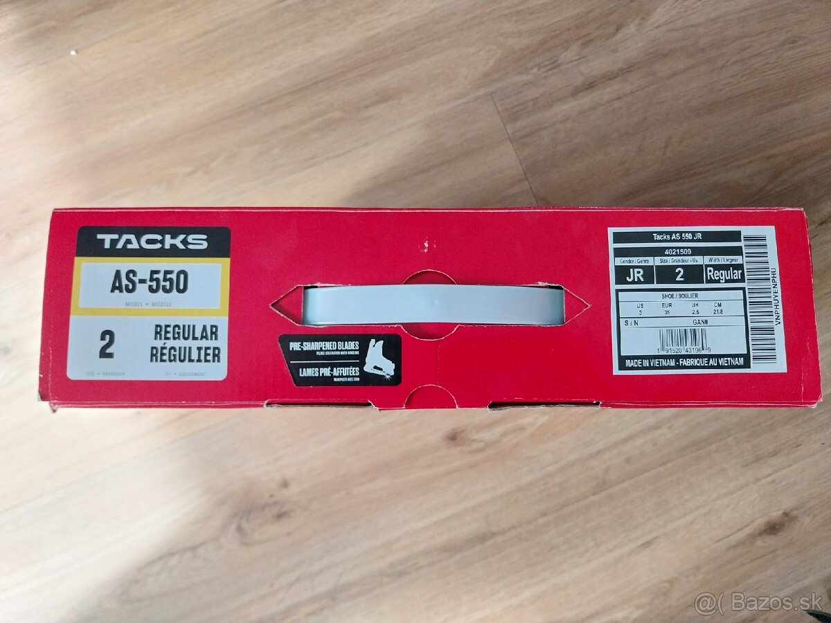 Korčule CCM TACKS AS 550 JR - 4