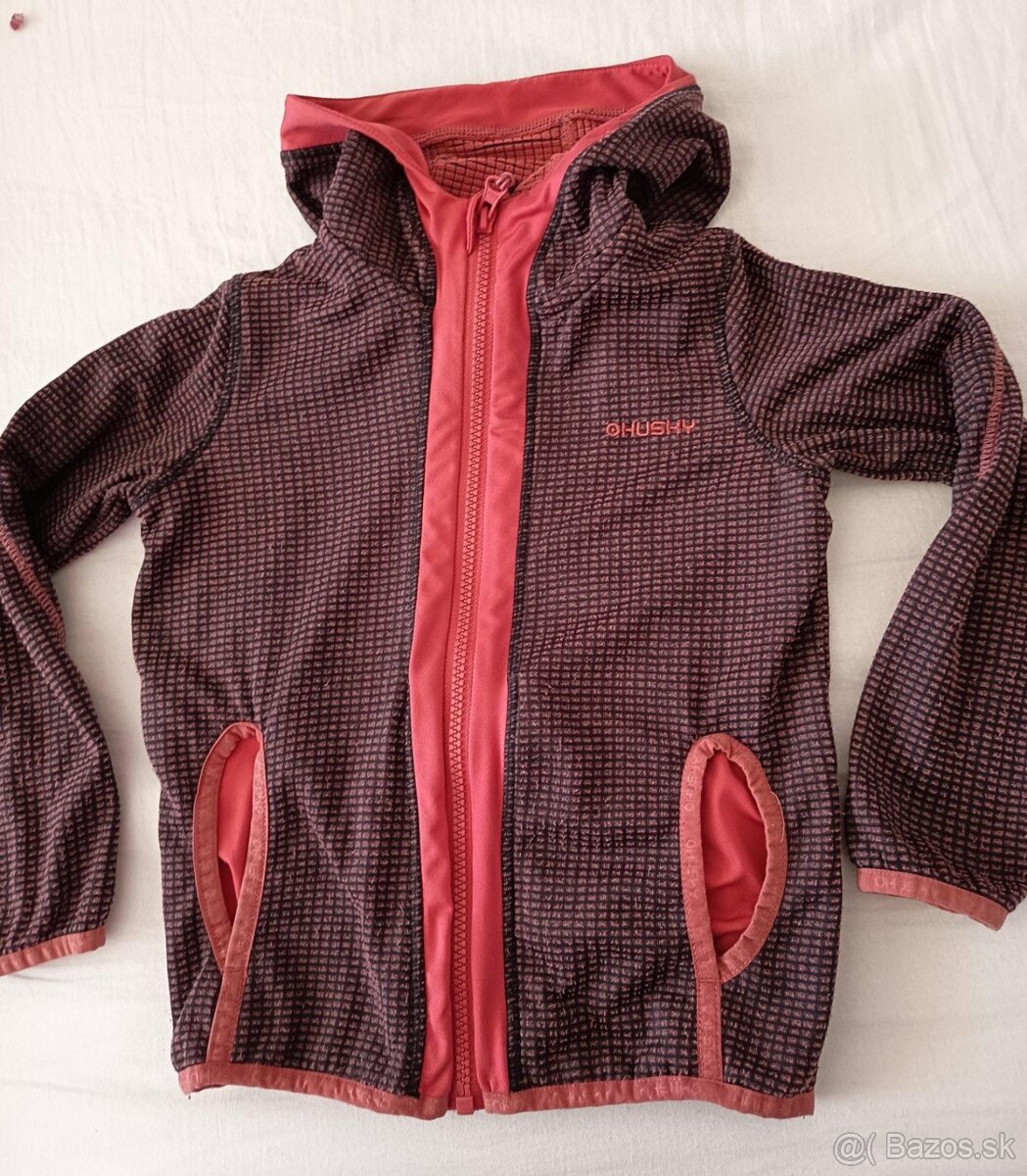 Husky funkčná mikina s kapucňou Artic Zip K 122/128 - 4