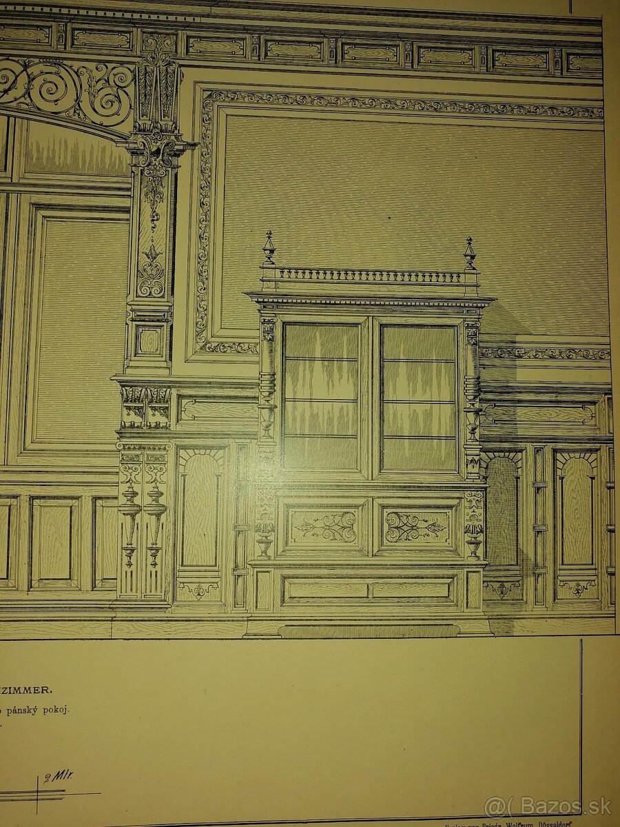 Staré návrhy interiérov. - 4