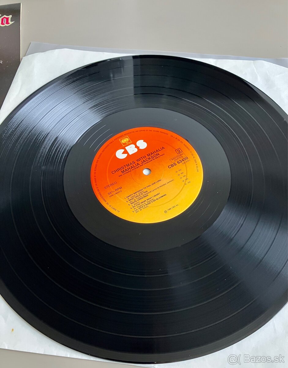 LP Mahalia Jackson - Christmas With Mahalia - 4