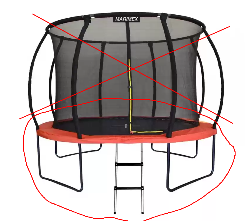 NOVA Trampolina MARIMEX PREMIUM 366cm - 4