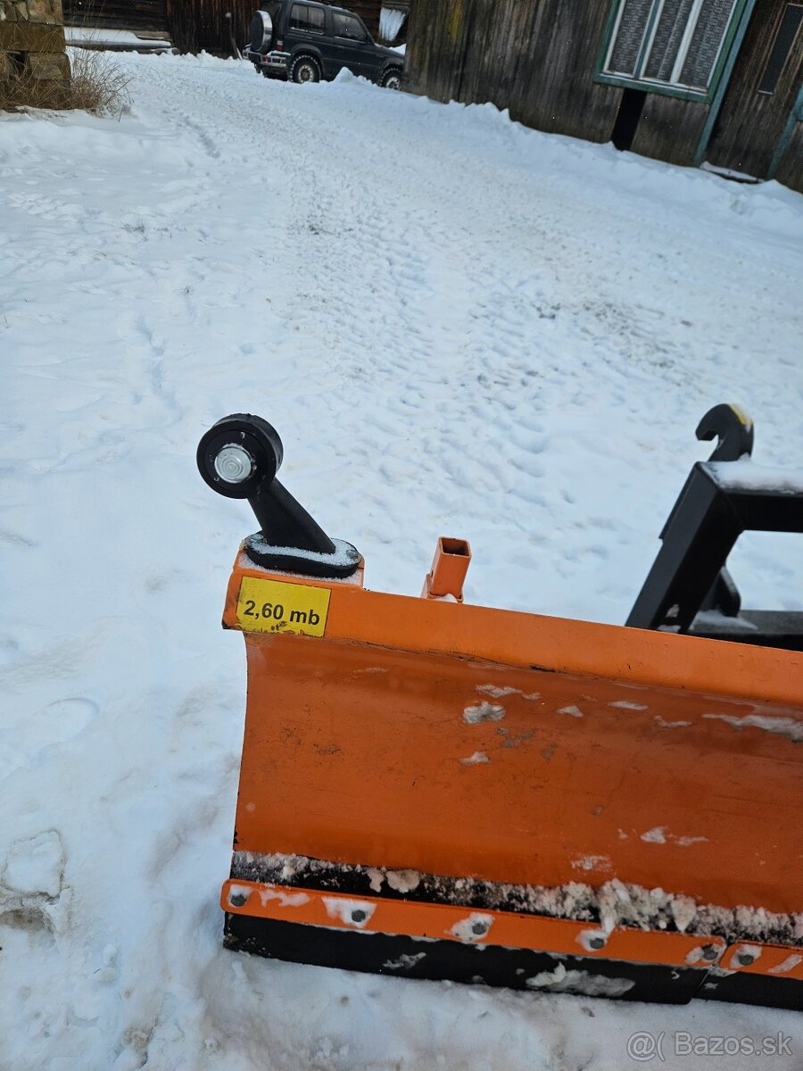 Snehová radlica odpružená - 4