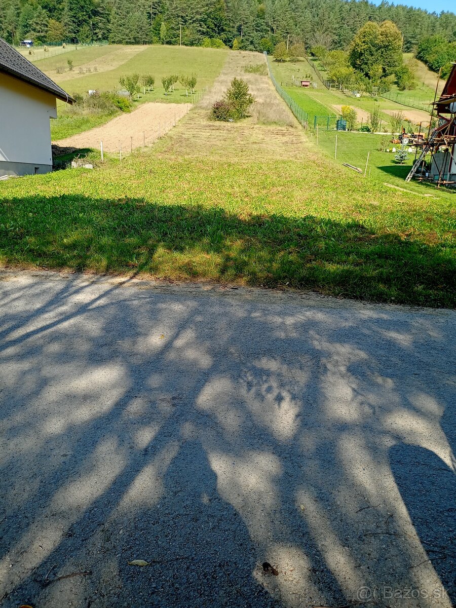 Slnečný pozemok s výhľadom na Súľovské skaly- Jablonové - 4