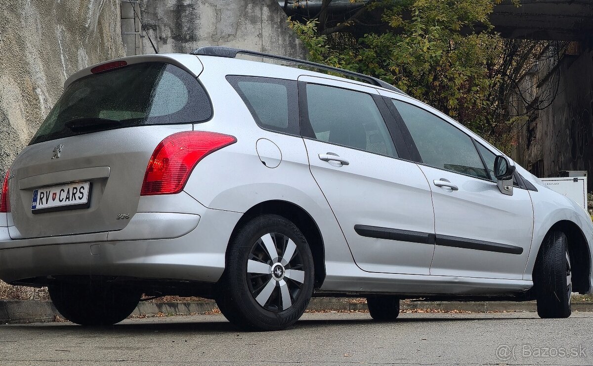 Peugeot 308sw 1.6hdi 68kw-kúpené na Slovensku-2013 - 4