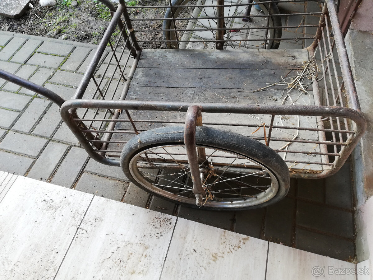 Predám staré ručné káry (2 ks) - 4