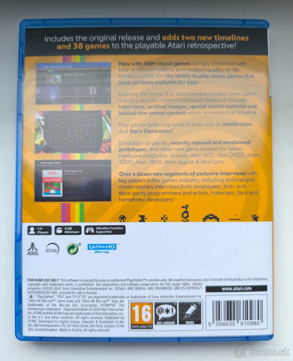 Atari 50 kolekcia retro hier na PS5 - 4