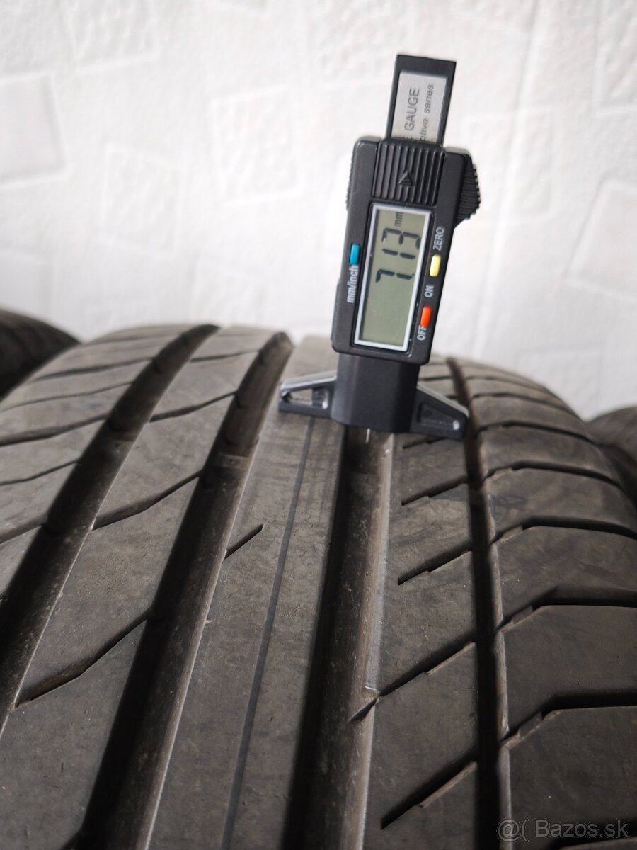 235/55 r19 letné pneumatiky Continental 7mm