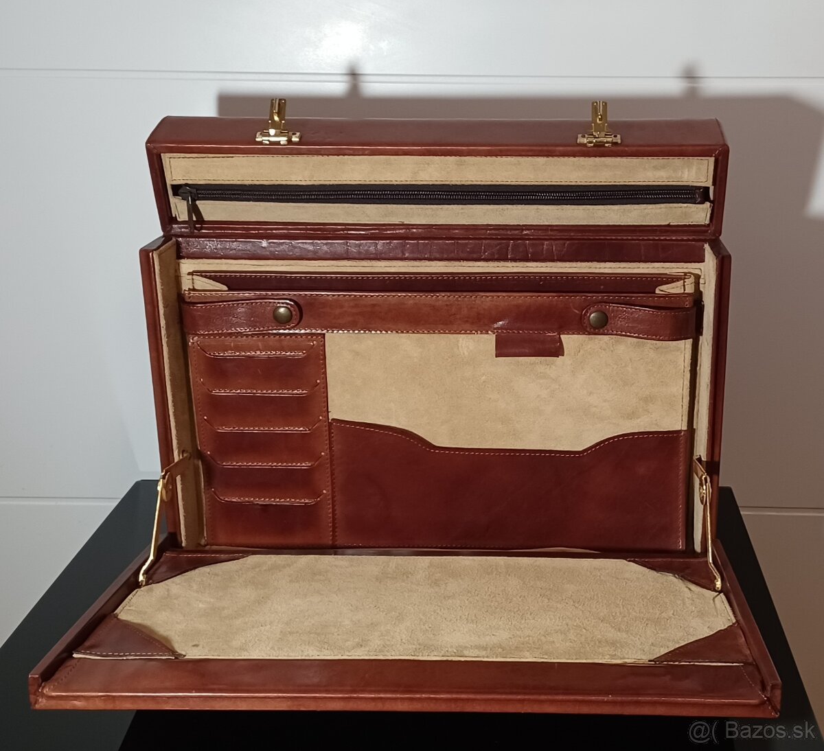 Luxusný kožený kufrík - 4