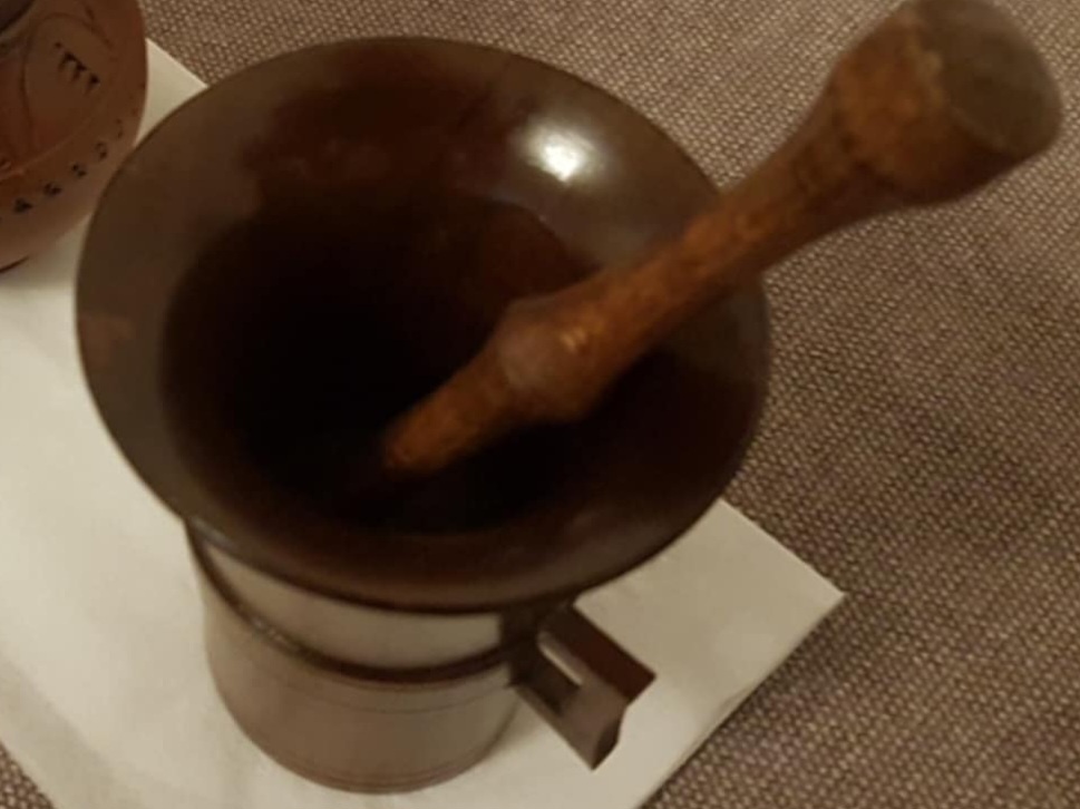 Drevený mažiar - dekorácia - 4