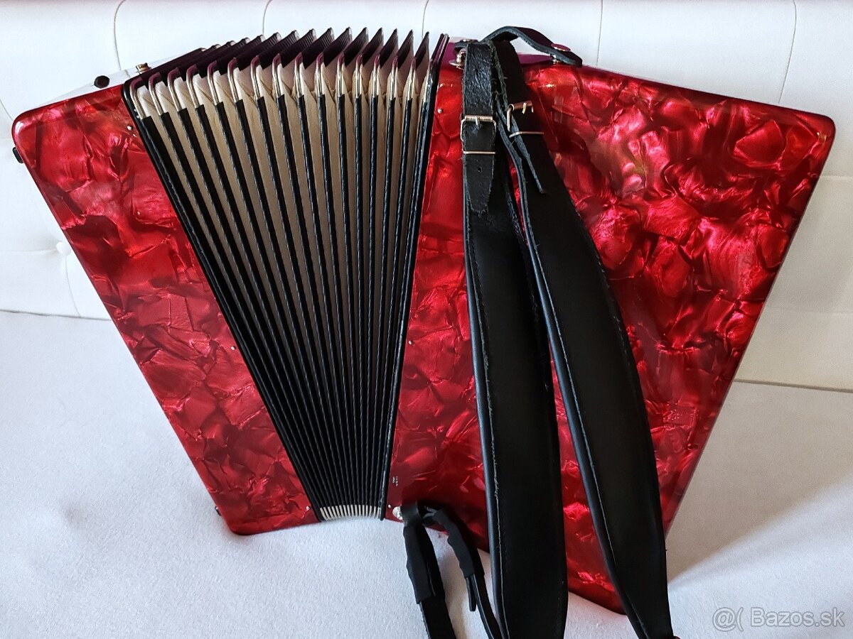 Predam akordeon Weltmeister Caprice 96 bas., TOP stav... - 4