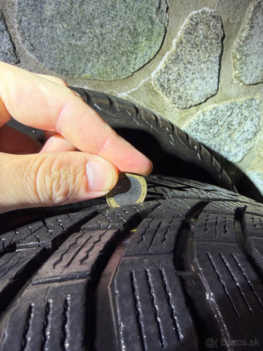 5x112 plechové disky a zimné gumy 195/65/15 continetal - 4