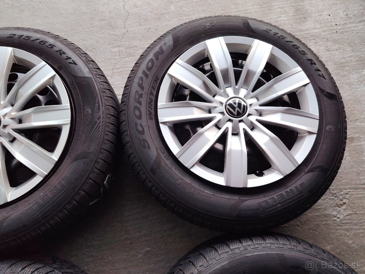 Zimné kolesá Volkswagen Tiguan 5x112 R17 - 4