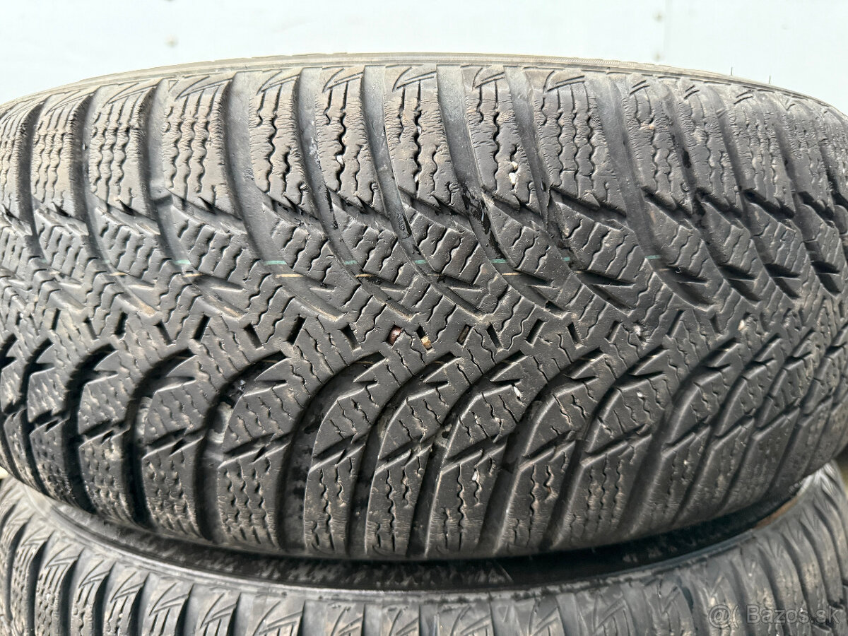 PREDÁM 2 kusy zimné pneumatiky KUMHO 195/55 R16 87H - 4