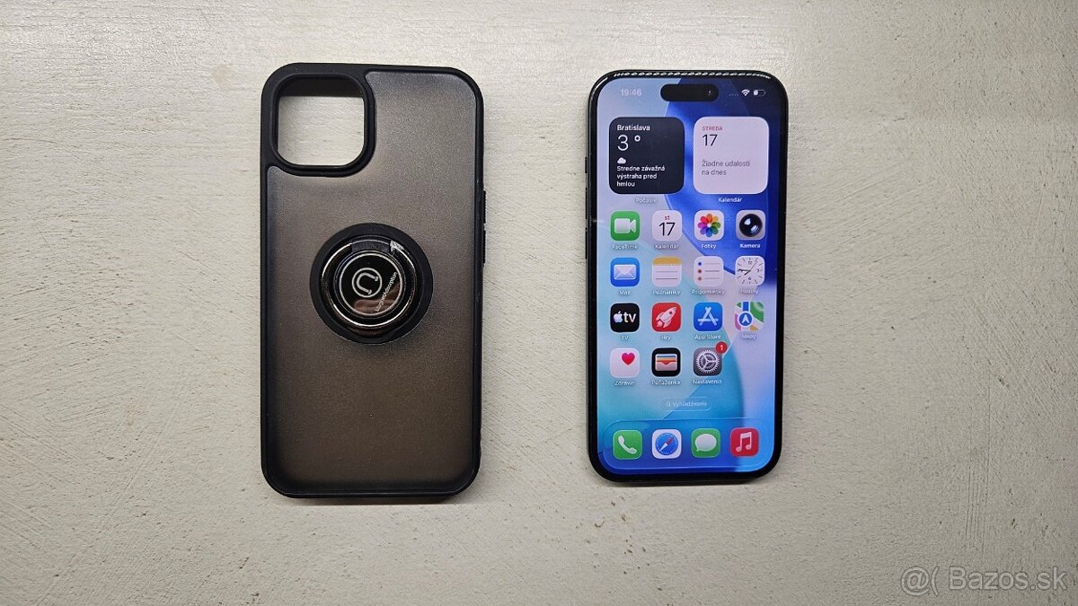 Apple iPhone 15 tmavý 256GB - aj vymením - 4