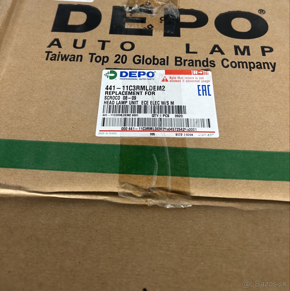 Pravý predný svetlomet Volkswagen Scirocco 2008-2018 - 4