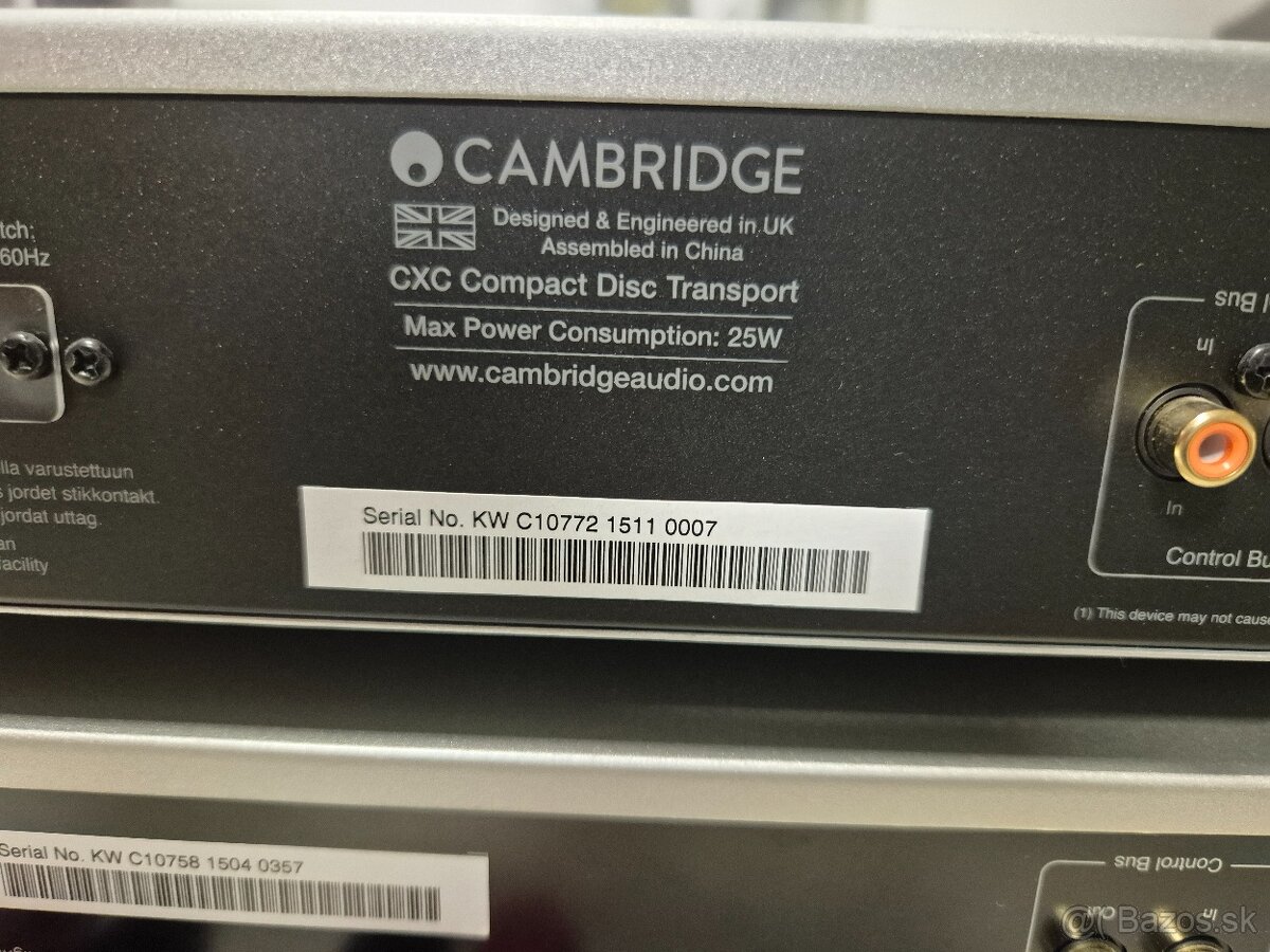 Cambridge Audio CXA61 + CXC - 4